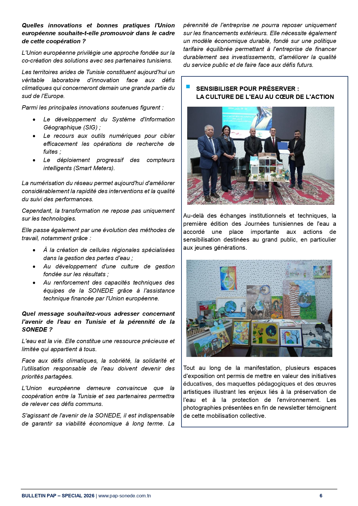 Bulletin PAP Spécial 2026 - Page 6