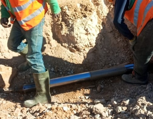 Travaux DE25 PE Ouled Nhar