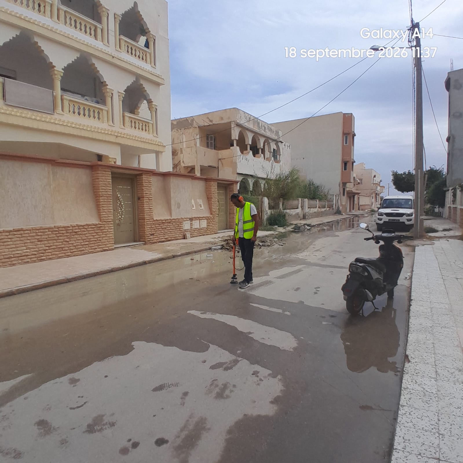 Détection de fuites à Cité Hana – Gabès