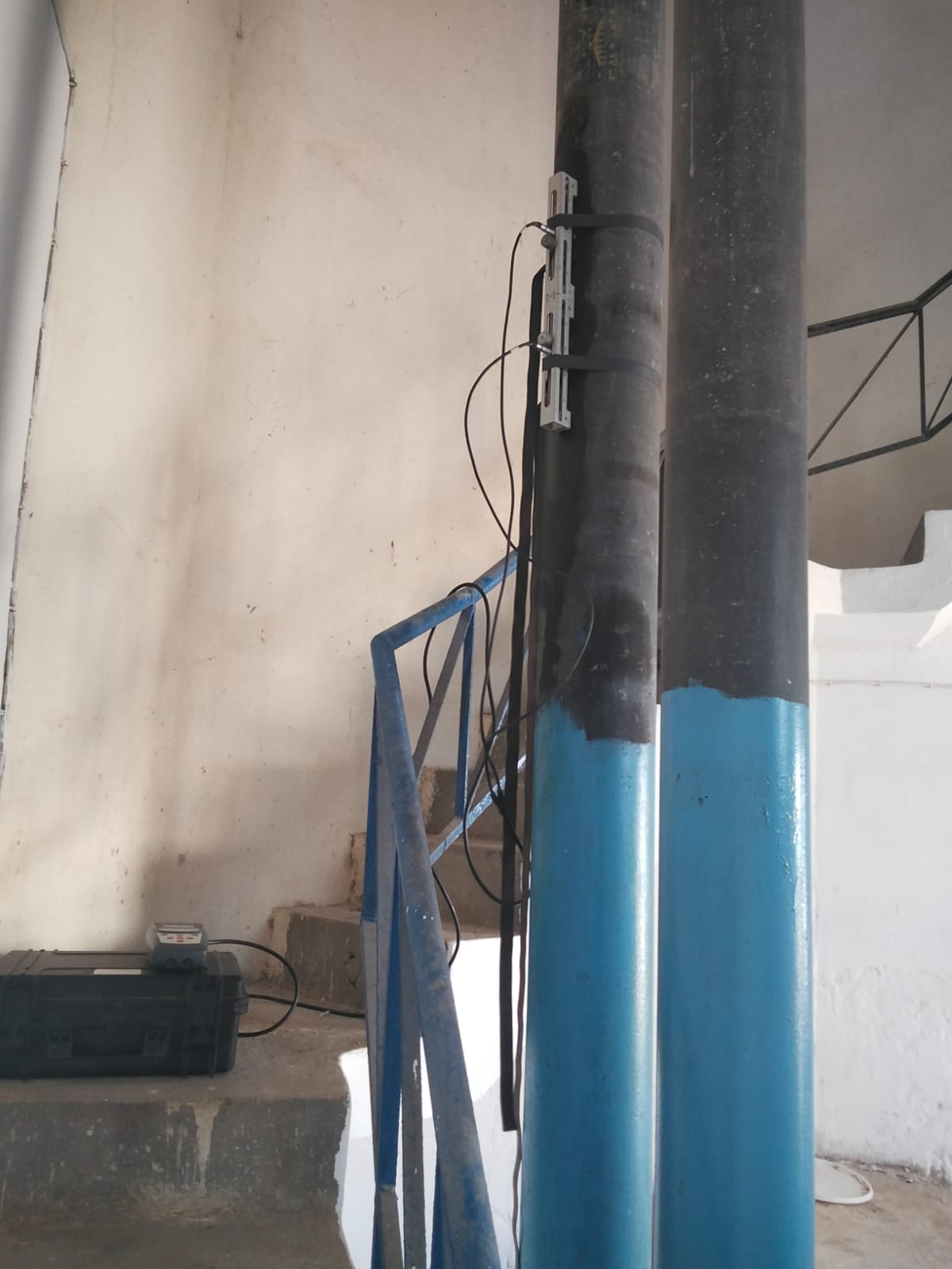 Mise en place débitmètre RST Sbikha Kairouan