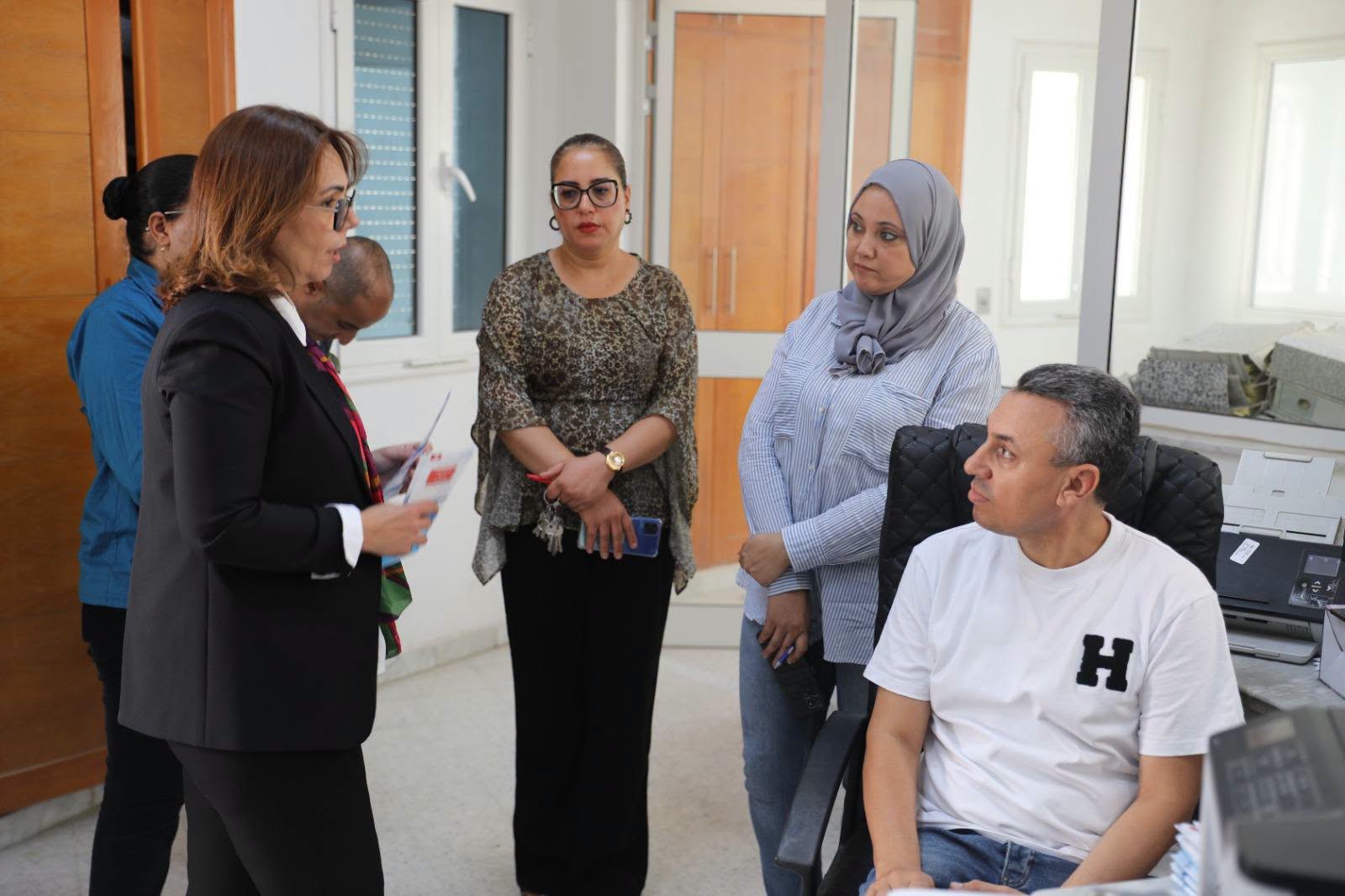 Réunion de coordination et de sensibilisation au district de Kairouan