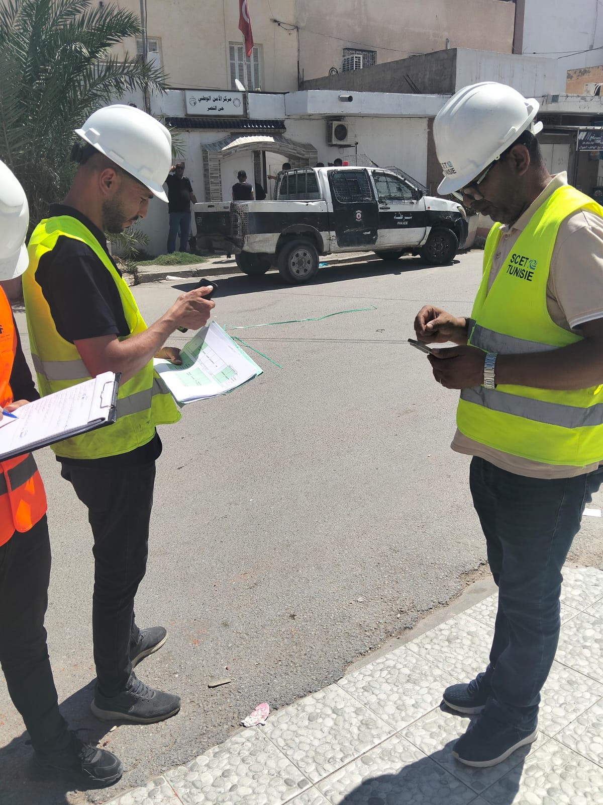 Visite site installation débitmètre Kairouan - 3