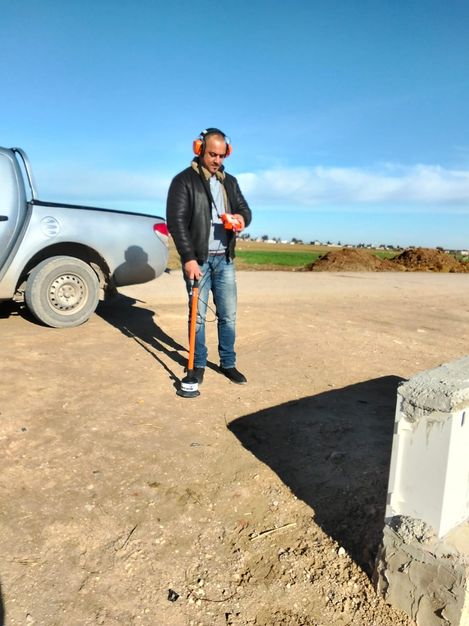 Travaux de détection de fuite Dar Jamiyaa Kairouan